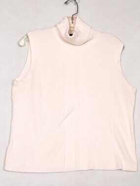 Will Smith Women's Sleeveless Turtle Neck Blouse Size XL